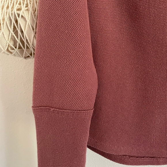 Free People mauve merlot fugi thermal top - Picture 7 of 8
